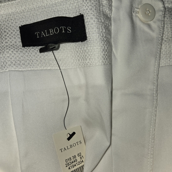 Talbots Classic White Mini Skirt - Picture 5 of 7